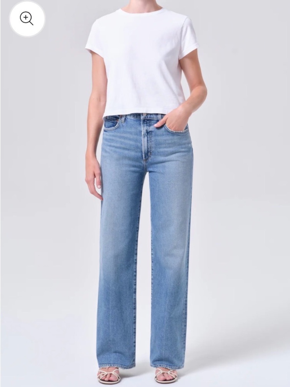 Agolde Harper straight leg Jean